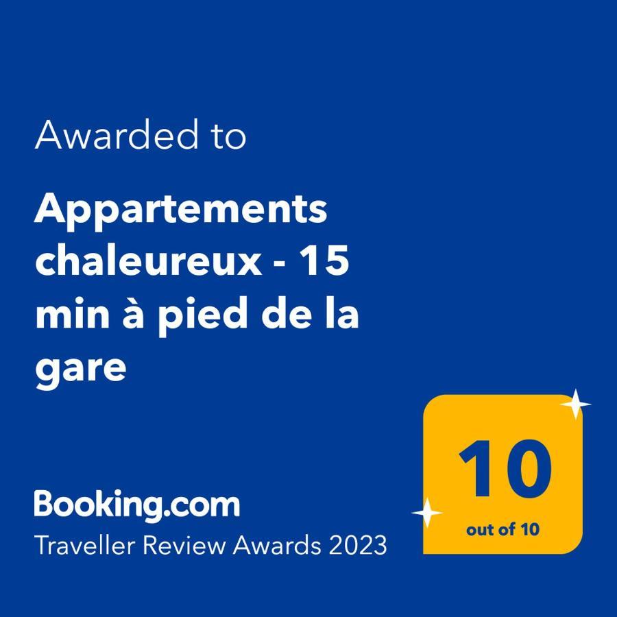Appartements Chaleureux - 15 Min A Pied De La Gare Le Havre Dış mekan fotoğraf