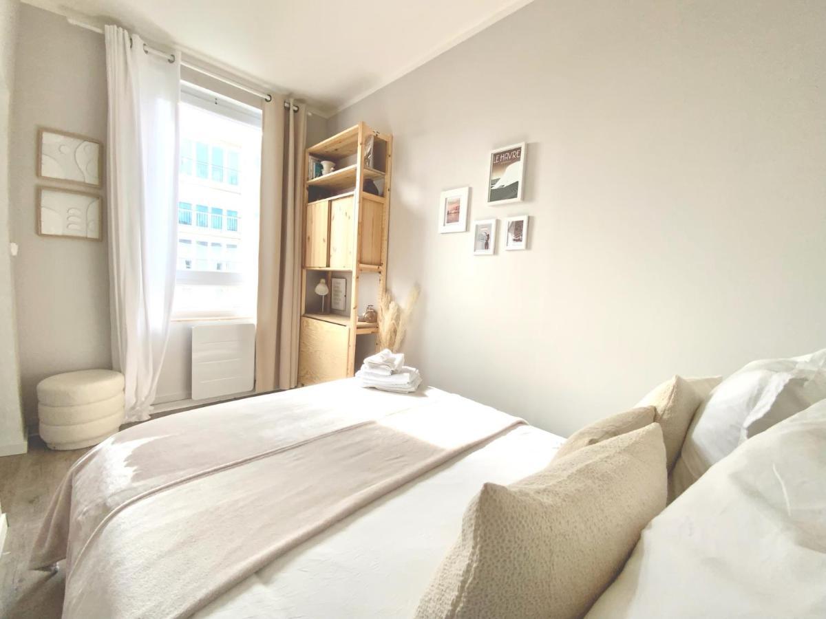 Appartements Chaleureux - 15 Min A Pied De La Gare Le Havre Dış mekan fotoğraf