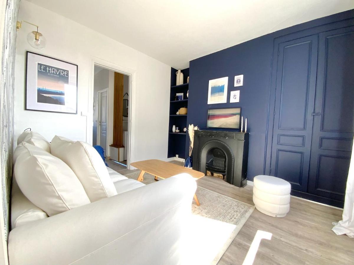 Appartements Chaleureux - 15 Min A Pied De La Gare Le Havre Dış mekan fotoğraf